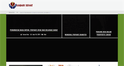 Desktop Screenshot of kabarisehat.com
